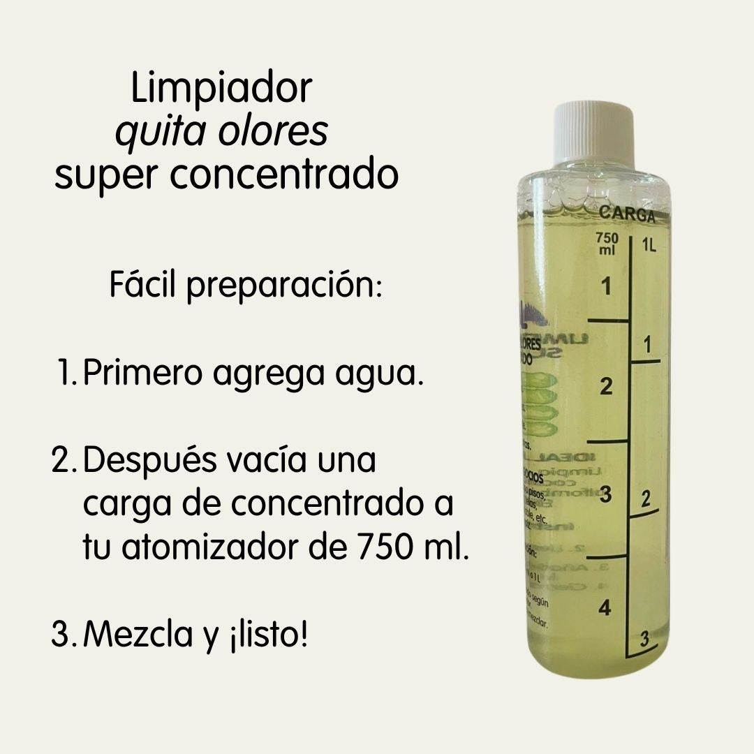 Aforol Concentrado 300 ml + 1 botella atomizadora de 750 ml para rellenar.